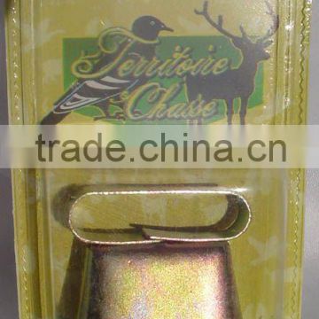 electroplated 2" metal cow bell A2-146 pet bell (A032)