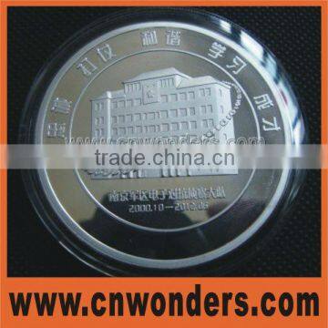 High quality customized silver coins