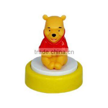 Children LED Bear Touch Sensor Night Lamp Sensitive Night Light photo-2