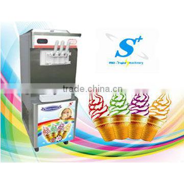 CE approved Rainbow 2+1 mixed flavours soft serve ice cream machine ICM-T332