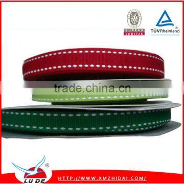 2015 Direct factory Saddle stitched grosgrain ribbon