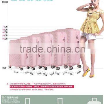 2016 Chinese Suitcase Colorful ABS PC Zipper Hard Luggage photo-4