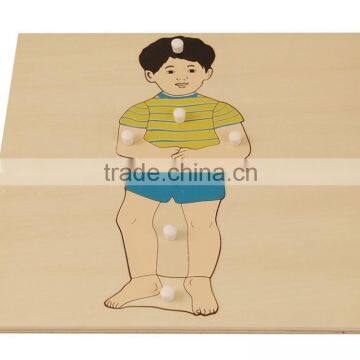 montessori wooden toys Boy Puzzle