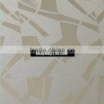 Embossed lamination steel plate