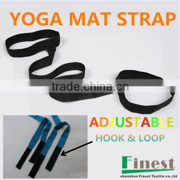 Hook Loop Adjustable Yoga Mat Carry Strap