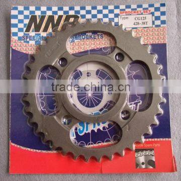 SCL-2012030817 CG125 CBT125 Transmission Parts WY125 Motorcycle Transmission Motorcycle Rear Sprocket photo-6
