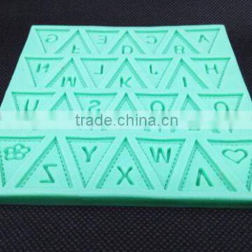 Silicone Letter Mold Candy Making Alphabet Fondant Molds photo-6