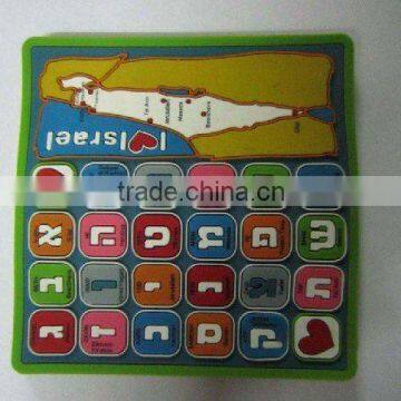 3D soft PVC calculator fridge magnet/refridgerator magnet