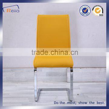 Modern Design Dining Room Furniture Metal Chair PU Chair