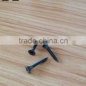 Black/grey/white Fine Thread Plasterboard Screw for Drywall