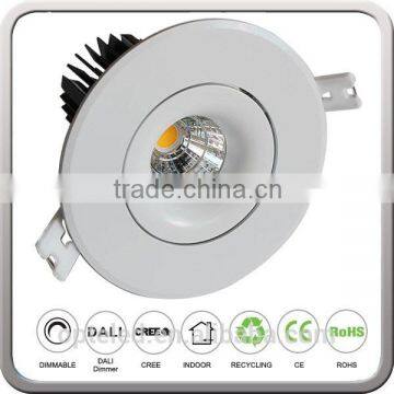 Dimmable LED Downlight 9W 70mm CE SAA Standard