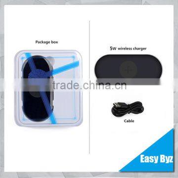 new Quick charge qi wireless charger charge pad For samsung qi wireless charger pad for iphone