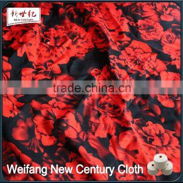 Make to Order Hign Quality Oeko-tex Standard 100 Digital Printed 100% Viscose Rayon Fabric for Dress