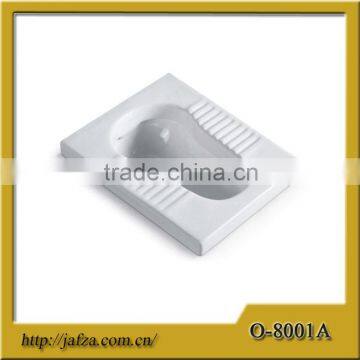 8001A Cheap squatting pan w.c toilet with direct factory price