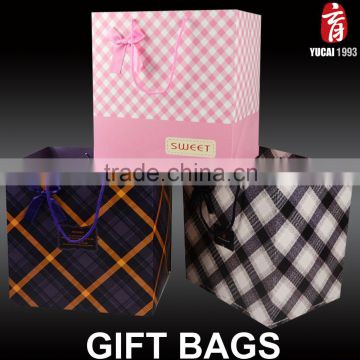 Custom Style and Print Paper Gift Bag with Drawstring