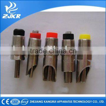 Shaoxing supplier ZJKR animal Treatment stainless nipple drinker