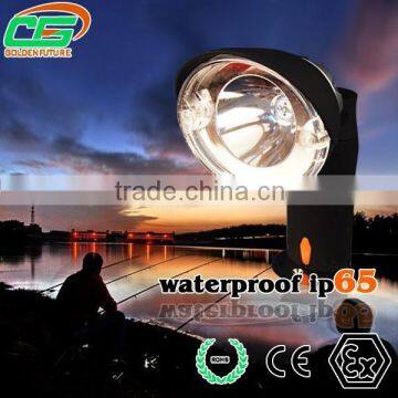 IP67 waterproof 3 watt 180 lumens 4.4Ah outdoor led fishing torch