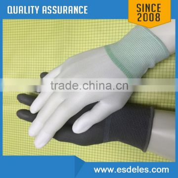 PU palm Coating ESD Gloves