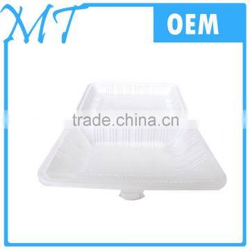Plastic Food Container 3-Compartment Microwave Safe Black Container With Lid/divider photo-6