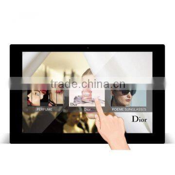 21.5 inch wifi touch screen 3g network bus monitor lcd Android All-in-one player