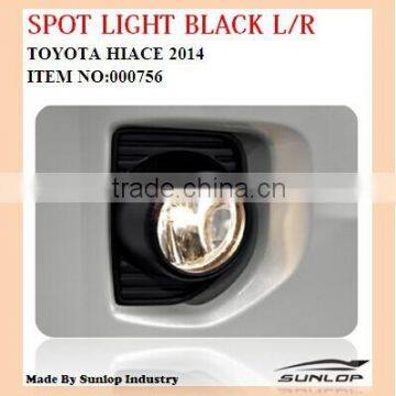 TOYOTA HIACE AUTO PARTS 000756 SPOT LIGHT BLACK L/R