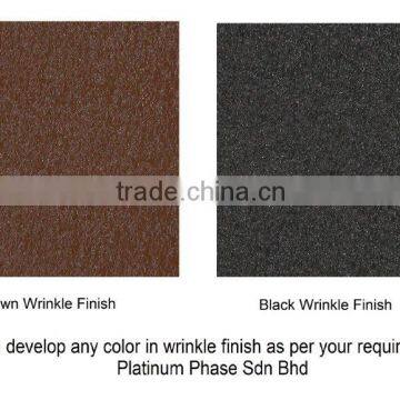 Wrinkle finish powder coating