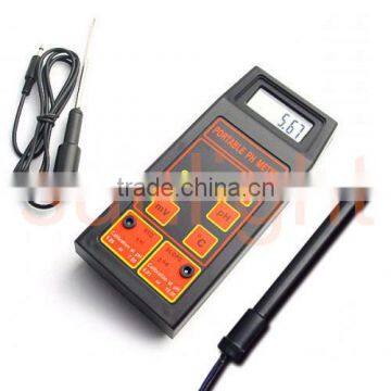 Handheld pH Meter, pH, mV and Temperature 3 in 1 Meter, ATC, PH-013