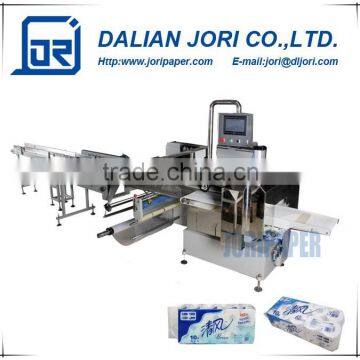 Automatic Multi Rolls ( 2 rolls, 6 rolls, 8 rolls,etc.) Toilet Tissue Paper/Kitchen Towel Wrapping and Packing Machine