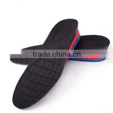 New adjustable 3 layers air shoes cushion insert height increase insoles