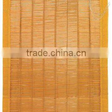 Bamboo and wooden material roller window blind