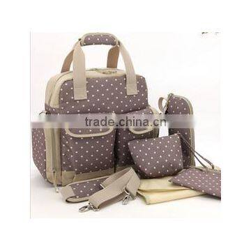 Fashion printing diaper bag mami backpack