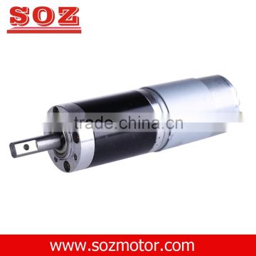 SOZ 12V/24VDC planetary geared motor,12 V dc gear motor with planetary gear box,pmdc motor,12v dc motor 3000rpm