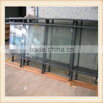 glass terrace railing/ garden fence