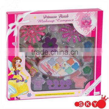 2014 makeup eyeshadow strawberry eyeshadow case kid play makeup set Popular Wholesale Kids Cosmetic Kit cheap eyeshadow palette