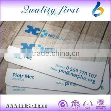 Printable T5577 Crystal Transparent Proximity PVC Cards photo-6
