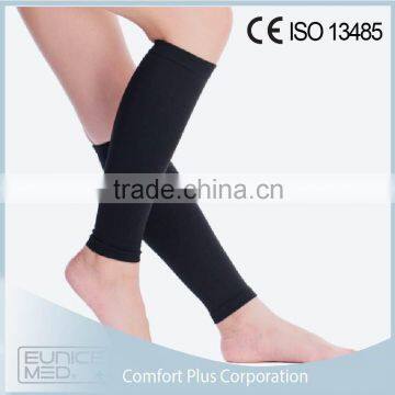 Knitted compression shin Calf Support Sleeve