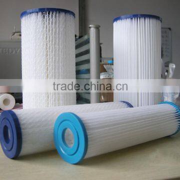 Polyester Cellulose Pleated Filter Cartridge,swimming pool filter cartridge