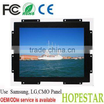 High Sale VGA/USB/DVI Input 15" Open Frame Touch Screen LCD Monitor