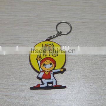 Custom Design Promotion Soft Pvc Keychain