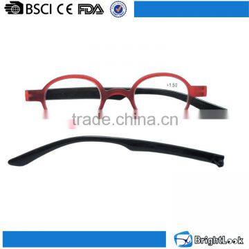 Portative exquisite adjustable cheap fancy cool fashion design black plastic reading glasses spectacle eyeglass frames