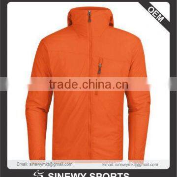 Uniseason men sport jacket softshell orange color