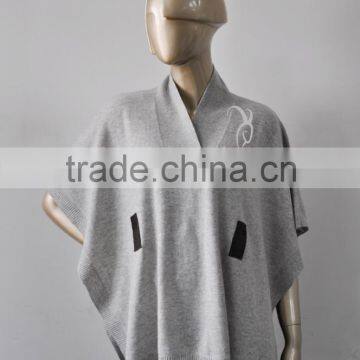 wholesale women poncho cashmere poncho