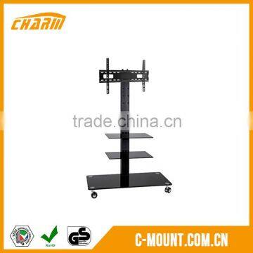 For 25-46" tv trolley stand designs