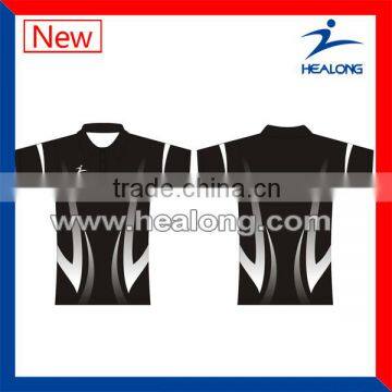 Wholesale Polo Golf Shirts Black And White Golf Polo Shirt