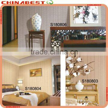 Natural Grass Style Eco Pvc Vinyl Decorative Wallpaper Decor China S180805