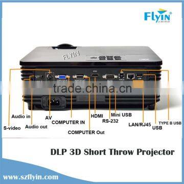 DLP 5000 LUMENS FULL HD 1920X1080 15000:1 HDMI 1.4 1080p hdmi 3d projector led