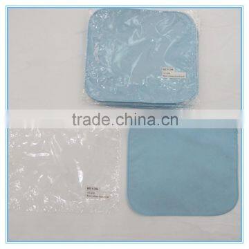 Round edge Microfiber cleaning towel