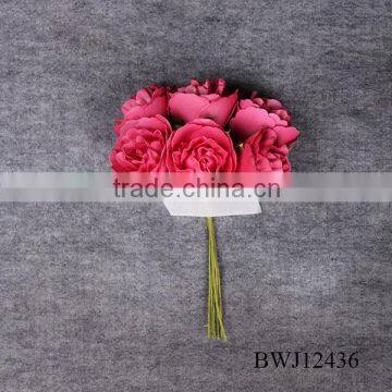 wedding decoration PE artificial bridal wedding flower wholesale