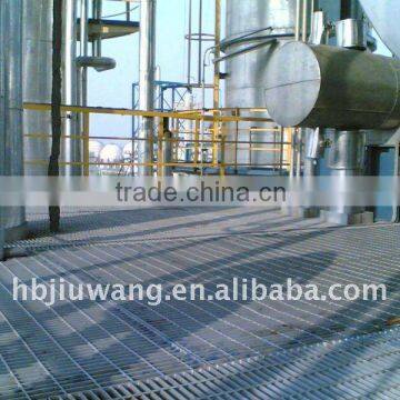 Galvanized platform floor steel grating(workshop grates)