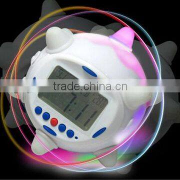 LED light Promotional jump alarm clock